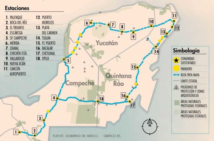 The Second Route Of The Mayan Train Opens
